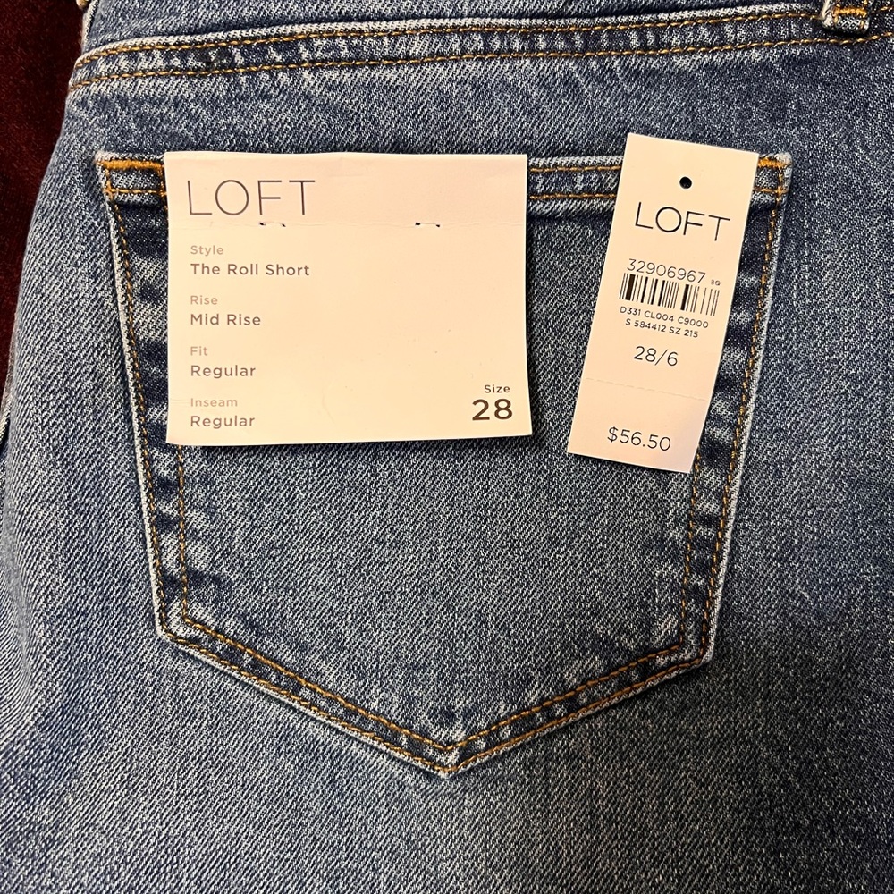 LOFT Jean Shorts